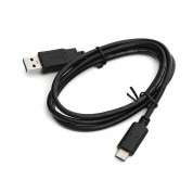Omega USB-C to USB 3.0 Cable - USB-A към USB-C кабел за устройства с USB-C порт (100 см) (черен) 