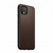 Nomad Leather Rugged Case - кожен (естествена кожа) кейс за Google Pixel 4 XL (кафяв)