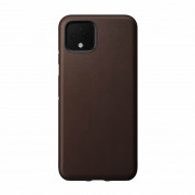 Nomad Leather Rugged Case - кожен (естествена кожа) кейс за Google Pixel 4 XL (кафяв) 1