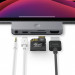 Elago USB-C Pocket Pro Hub Adapter - мултифункционален хъб за свързване на допълнителна периферия за iPad Pro и мобилни устройства (тъмносив) 1