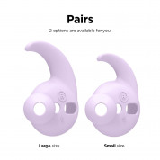 Elago Airpods Hook Cover with Carrying Pouch Case for Apple Airpods and Apple Airpods 2 (lavender) 6