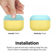 Elago Duo Silicone Case for Apple Airpods Pro (yellow) 5