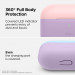 Elago Duo Silicone Case - силиконов калъф за Apple Airpods Pro (лилав-розов) 4