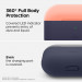 Elago Duo Silicone Case - силиконов калъф за Apple Airpods Pro (тъмносин-оранжев) 4