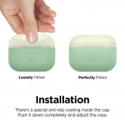 Elago Duo Silicone Case for Apple Airpods Pro (pastel green) 5