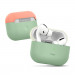 Elago Duo Silicone Case - силиконов калъф за Apple Airpods Pro (зелен-бял) 2