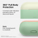 Elago Duo Silicone Case - силиконов калъф за Apple Airpods Pro (зелен-бял) 4
