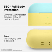 Elago Duo Hang Silicone Case for Apple Airpods Pro (yellow) 3