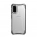 Urban Armor Gear Plyo Case - удароустойчив хибриден кейс за Samsung Galaxy S20 (прозрачен) 4