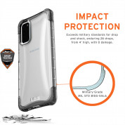Urban Armor Gear Plyo Case for Samsung Galaxy S20 (ice) 6