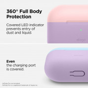 Elago Duo Hang Silicone Case for Apple Airpods Pro (lavender) 3