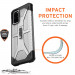Urban Armor Gear Plasma - удароустойчив хибриден кейс за Samsung Galaxy S20 Plus (прозрачен) 6
