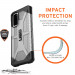 Urban Armor Gear Plasma - удароустойчив хибриден кейс за Samsung Galaxy S20 (черен-прозрачен) 6