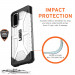 Urban Armor Gear Plasma - удароустойчив хибриден кейс за Samsung Galaxy S20 (прозрачен) 6
