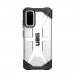 Urban Armor Gear Plasma - удароустойчив хибриден кейс за Samsung Galaxy S20 (прозрачен) 4