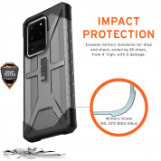 Urban Armor Gear Plasma - удароустойчив хибриден кейс за Samsung Galaxy S20 Plus (черен-прозрачен) 6