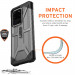 Urban Armor Gear Plasma - удароустойчив хибриден кейс за Samsung Galaxy S20 Plus (черен-прозрачен) 7