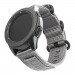 Urban Armor Gear Active Nato Strap - изключително здрава текстилна каишка за Samsung Galaxy Watch 42 мм (сив) 3