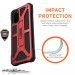 Urban Armor Gear Monarch - удароустойчив хибриден кейс за Samsung Galaxy S20 Plus (червен) 6