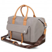 Moshi Vacanza Weekender Travel Bag - качествена стилна чанта за MacBook Pro 16, Pro 15 и лаптопи до 16 инча (сив)  3