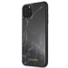 Guess Marble Case - дизайнерски кейс с висока защита за iPhone 11 Pro Max (черен) 2