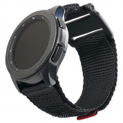 Urban Armor Gear Active Watch Strap - изключително здрава текстилна каишка за Samsung Galaxy Watch 42 мм (черен) 4