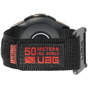 Urban Armor Gear Active Watch Strap - изключително здрава текстилна каишка за Samsung Galaxy Watch 42 мм (черен) 3