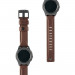 Urban Armor Gear Leather Strap - кожена (естествена кожа) каишка за Samsung Galaxy Watch 42мм (кафяв) 1