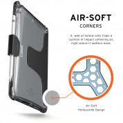 Urban Armor Gear Plyo Case - удароустойчив хибриден кейс за iPad Air 3 (2019) (прозрачен) 3