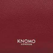 Knomo Mayfair Luxe Knomad Organiser - луксозен кожен калъф (естествена кожа) и органайзер за таблети до 10.5 инча (бургунди) 3