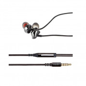 Moshi Keramo Ceramic Earbuds - аудиофилски керамични слушалки с микрофон (черен) 3