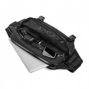 Incase Sling Pack Diamond Wire - конвертируема чанта за MacBook Pro 12 и устройства до 12 инча (черен) 2