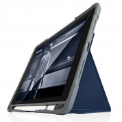 STM Dux Plus Ultra Protective Case - удароустойчив хибриден кейс с отделение за Apple Pencil за iPad Air 3 (2019), iPad Pro 10.5 (2017) (черен) 3