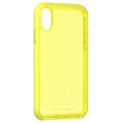 Tech21 Evo Check - хибриден удароустойчив кейс за iPhone XR (жълт) 3