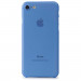 Tucano Nuvola Case - тънък полипропиленов кейс (0.3 mm) за iPhone 8, iPhone 7 (син)  1