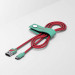 Tribe Vespa Micro USB Cable - MicroUSB кабел за устройства с MicroUSB стандарт (120 см) (червен) 1