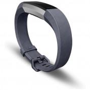 Fitbit Alta HR Accessory Band Leather - кожена (естествена) каишка за Fitbit Alta HR (Small Size) (тъмносин) 1