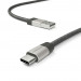 Vonmahlen Premium Cable USB-A to USB-C - USB-A към USB-C 2.0 плетен кабел за устройства с USB-C порт (100 см) (сребрист) 4