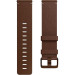 Fitbit Versa Accessory Band Leather Small - кожена (естествена кожа) каишка за Fitbit Versa (кафяв)  1