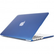 Moshi iGlaze Hard Case - предпазен кейс за MacBook Pro Retina 13 (модели от 2012 до 2015 година) (син)