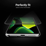 Green Cell Clarity 3D Full Cover Glass - калено стъклено защитно покритие за целия дисплей на iPhone 11 Pro Max, iPhone XS Max (прозрачен-черен) 6