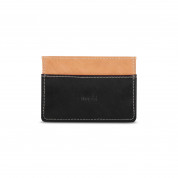 Moshi Slim Wallet - стилен портфейл от веган кожа (черен)