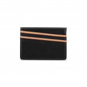 Moshi Lightweight Vegan Leather Slim Wallet - Onyx Black 1