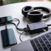 Green Cell 75W Power Source - захранване с USB-C изход (60W), Ultra Charge Fast Charging изход и 2 x USB изхода за мобилни телефони, таблети и MacBook (черен) 1