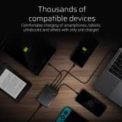 Green Cell 75W Power Source - захранване с USB-C изход (60W), Ultra Charge Fast Charging изход и 2 x USB изхода за мобилни телефони, таблети и MacBook (черен) 5