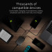 Green Cell 75W Power Source - захранване с USB-C изход (60W), Ultra Charge Fast Charging изход и 2 x USB изхода за мобилни телефони, таблети и MacBook (черен) 6