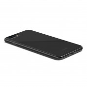 Moshi SuperSkin - тънък силиконов (TPU) калъф (0.35 mm) за iPhone 8 Plus, iPhone 7 Plus (черен-прозрачен) 3