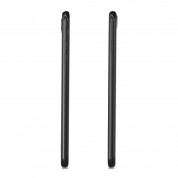 Moshi SuperSkin - тънък силиконов (TPU) калъф (0.35 mm) за iPhone 8 Plus, iPhone 7 Plus (черен-прозрачен) 2