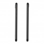Moshi SuperSkin - тънък силиконов (TPU) калъф (0.35 mm) за iPhone SE (2022), iPhone SE (2020), iPhone 8, iPhone 7 (черен-прозрачен) 2