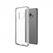 Moshi Vitros Case - силиконов (TPU) калъф за Samsung Galaxy S9 (сребрист-прозрачен) 1